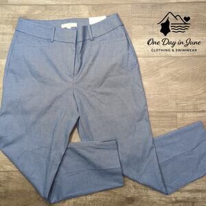Loft The Riviera Pant Cropped Curvy Pants Size 6